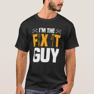 Handyman Handworker Fixer Repairman Builder Crafts T-Shirt