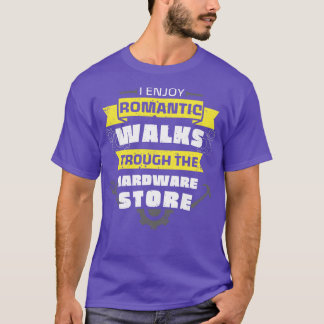 Handyman Hardware Store Walks Fun Wrench  T-Shirt