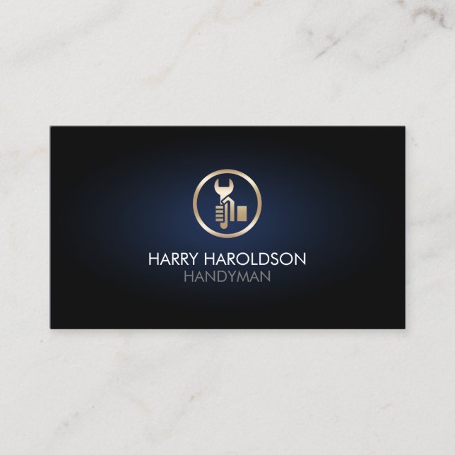 Handyman Home Repair House Repair Business Card (Front)