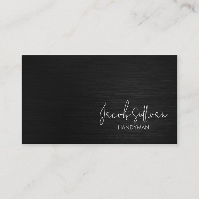 Handyman Home Repairs Business Card (Front)