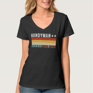 Handyman Job Title Profession Worker Appreciation T-Shirt