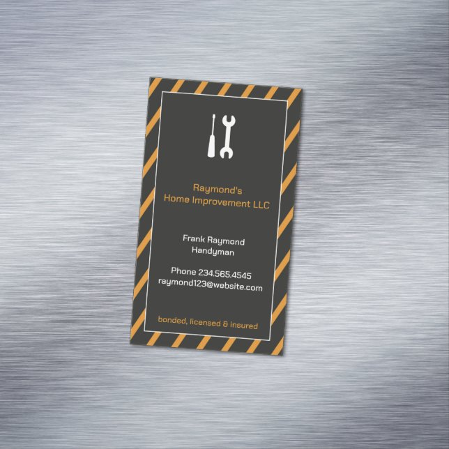 Handyman Magnetic Business Card (In Situ)