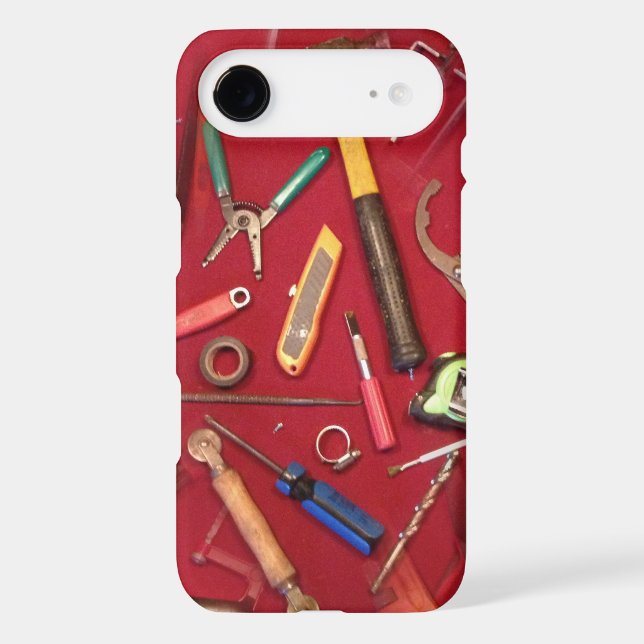 Handyman maintenance and contractor hand tools Case-Mate iPhone case (Back)
