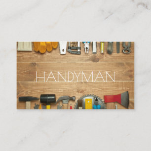 Handyman, Maintenance Business Card