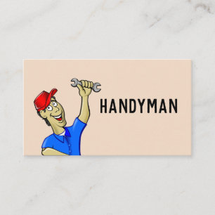 HANDYMAN MECHANIC PLUMBER BUSINESS CARDS