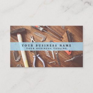Handyman Mechanic Technician Business Card