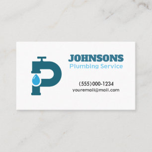 Handyman Plumber Maintenance Service Business Card