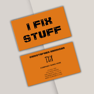 Handyman Professional Repair Maintenance Service Business Card