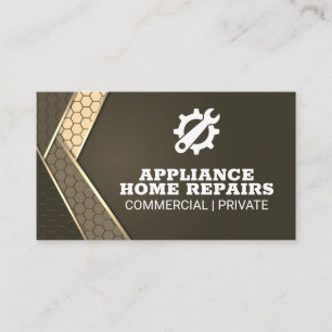 Handyman Repair   Appliances Fix It Business Card