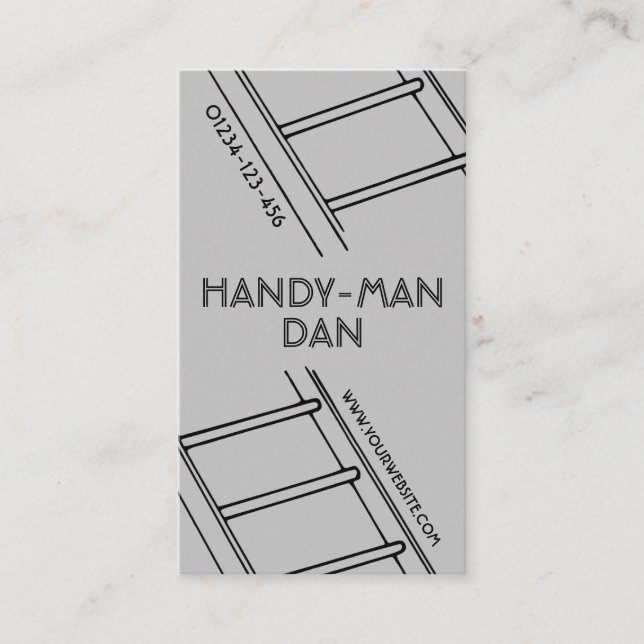 HandyMan / Repair Guy Business Card (Front)