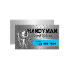 Handyman Repair & Maintenance Service Blue Metal