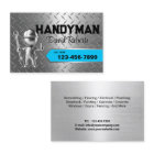 Handyman Repair & Maintenance Service Blue Metal