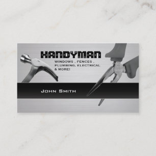 Handyman repair professional business cards