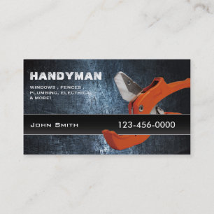 Handyman repair professional business cards