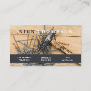 Handyman Repairman Carpenter House Care Business Card