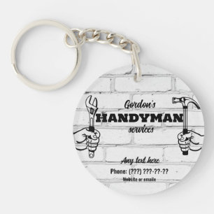 Handyman Services Key Ring