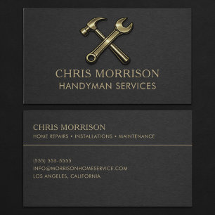 Handyman Services Professional  Business Card