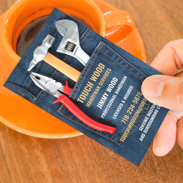 Handyman Tools Business Card (Creator Uploaded)