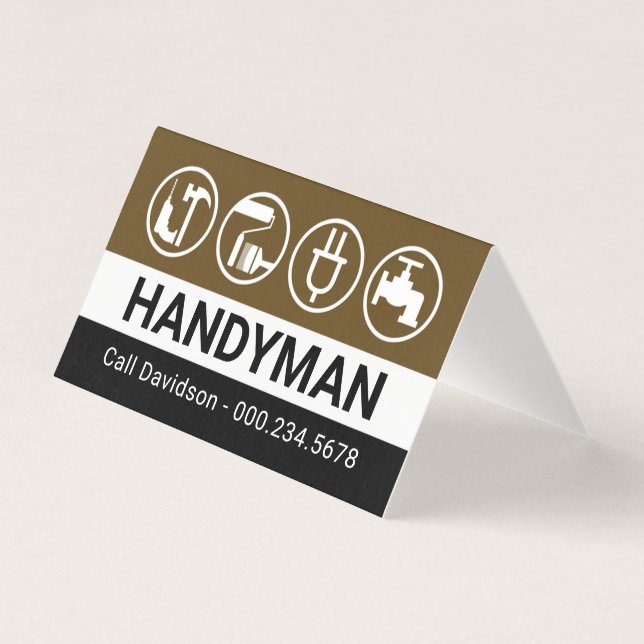 Handyman Tools Home Repairs (Front)