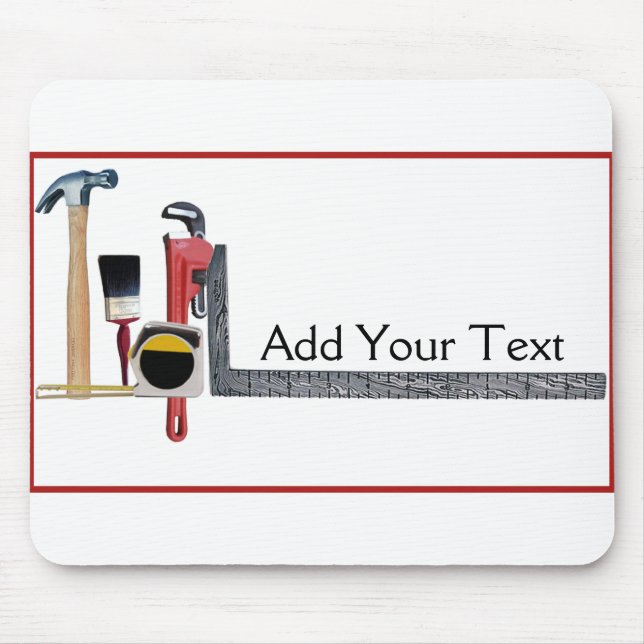 Handyman Tools Mouse Mat (Front)