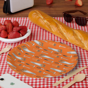 Handyman Tools Paper Plate