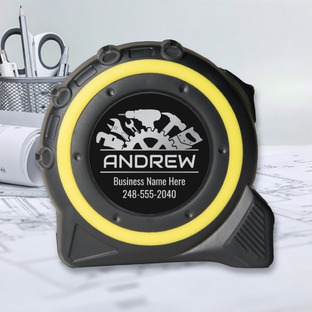 Handyman Tools Personalised Name Black Tool 1 (Creator Uploaded)