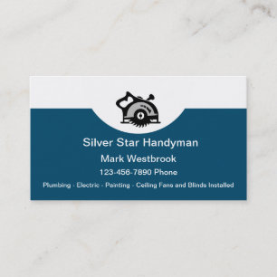 Handyman Unique Modern Business Card