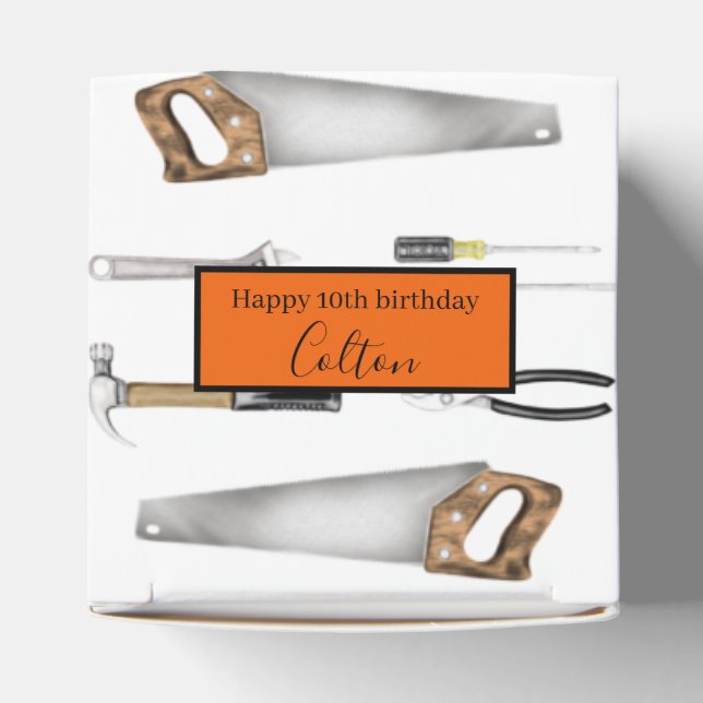 Handyman work tools  favour box (Top)