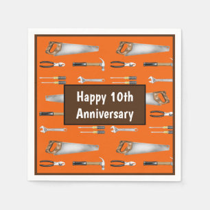 Handyman work tools  napkin