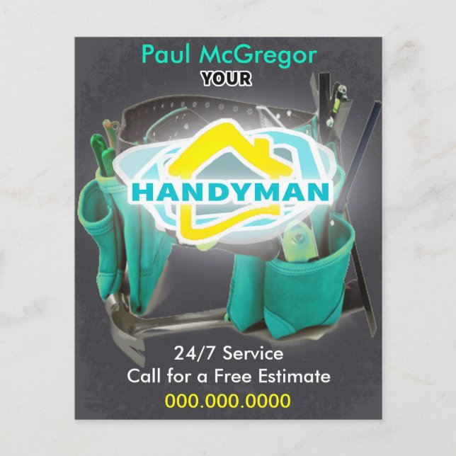 Handymen Flyer (Front)