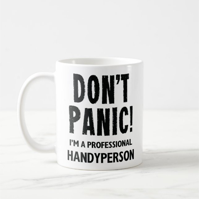 Handyperson Coffee Mug (Left)