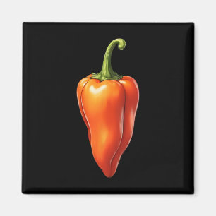 Hanero Chilli Pepper Matching Halloween Costume Bi Magnet