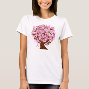 Hanes Breast cancer tree of Hope T-Shirt