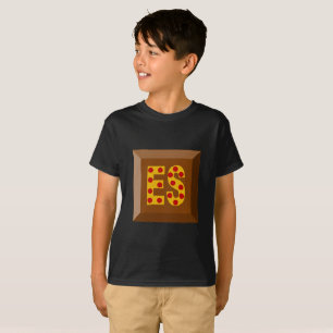 Hanes TAGLESS SPAIN T-shirt CHOCOLAT BONBONS