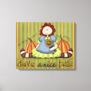 HANFall Wrapped Canvas