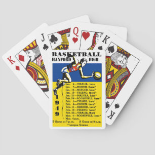 HANFORD, CALIFORNIA PLAYING CARDS. PLAYING CARDS