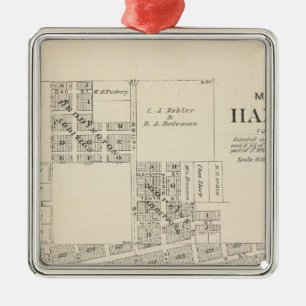 Hanford, Tulare County Metal Tree Decoration