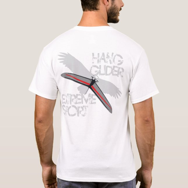 HANG GLIDER EXTREME SPORT T-Shirt (Back)