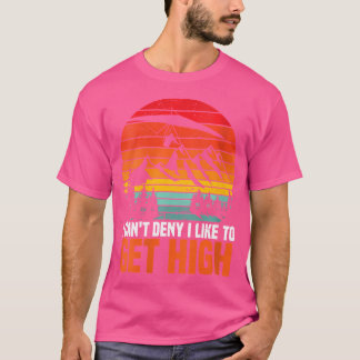Hang Glider Get High Quote Funny Hang Gliding T-Shirt