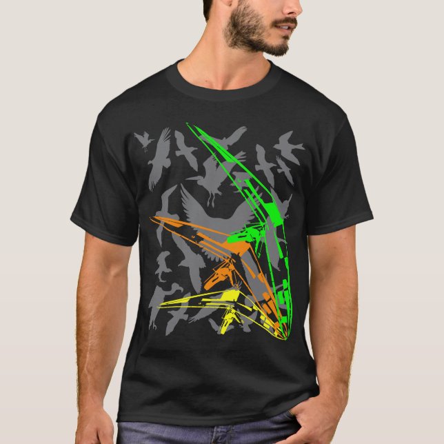 HANG GLIDER HG-19 PontoCentral T-Shirt (Front)