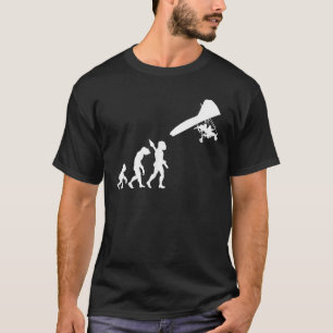 Hang Glider Pilot Sky Gliding Airsport Soaring Evo T-Shirt