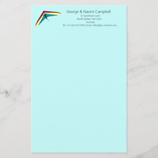 Hang Gliding (Front)