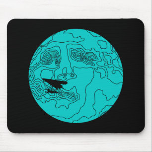 hang gliding by moonlight mouse mat