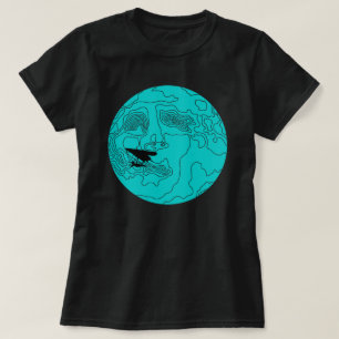 hang gliding by moonlight T-Shirt