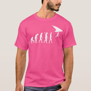 Hang Gliding Evolution Hang Glider Soaring Gliding T-Shirt