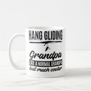 Hang Gliding Grandpa Like A Normal Grandpa But Muc Coffee Mug