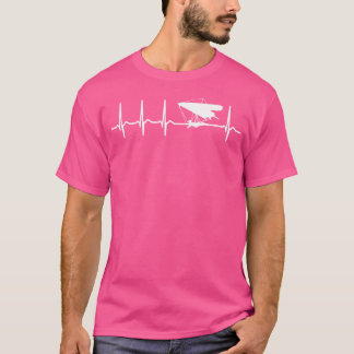 Hang Gliding Heart - Best Humourous Sayings Quotes T-Shirt