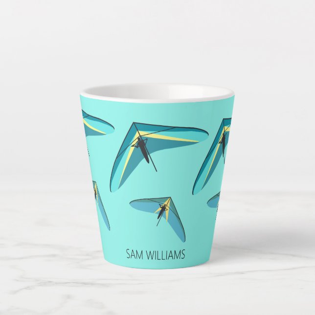 Hang Gliding Latte Mug (Front)