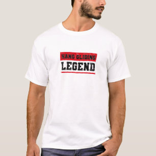 Hang Gliding Legend Hang Glider Adventure Sports H T-Shirt