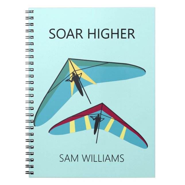 Hang Gliding Notebook (Front)